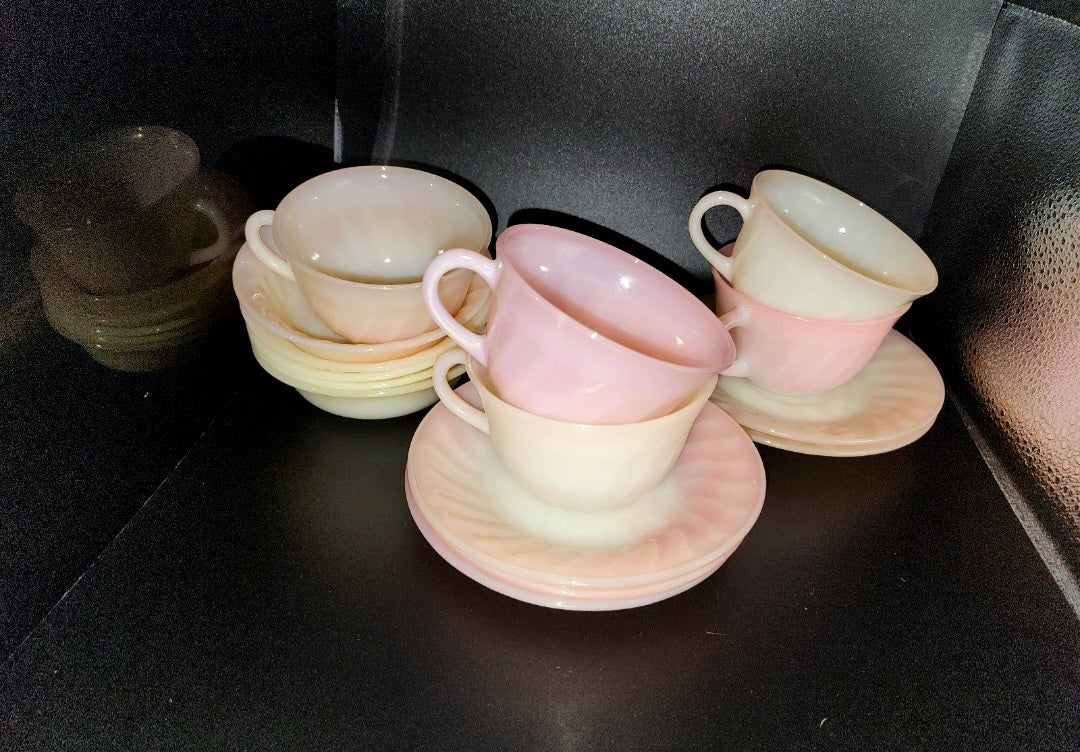 Fire King Vintage Pastel Dish Set